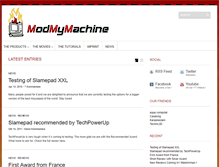 Tablet Screenshot of modmymachine.de